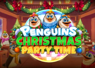Penguins Christmas Party Time - LUCKYGAMING138